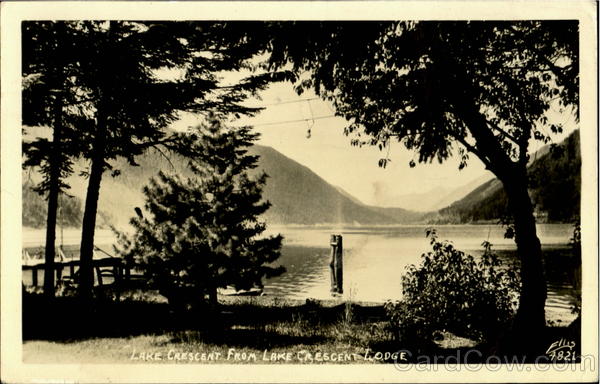 Lake Crescent Olympic National Park Port Angeles Washington