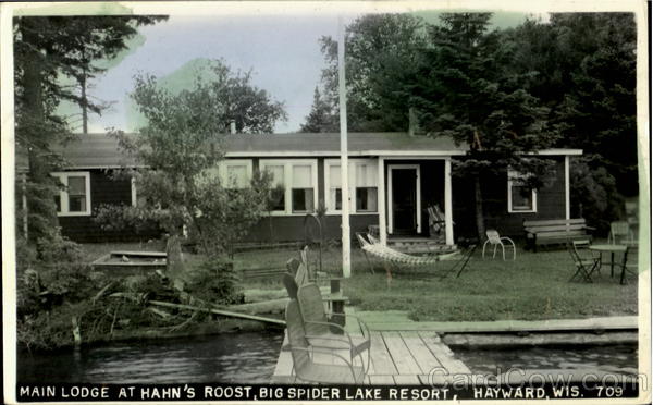 Main Lodge At Hahn's Roost Hayward Wisconsin