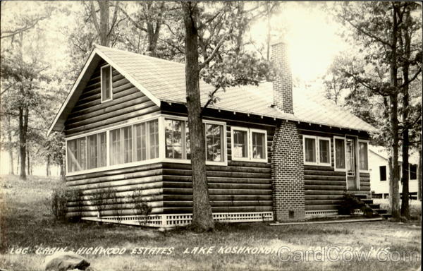 Log Cabin , Lake Koshkonong Edgerton Wisconsin