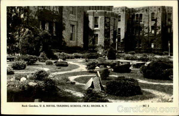 U. S. Naval Training School, Rock Garden Bronx New York