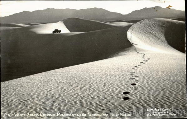 White Sand National Monument Alamogordo New Mexico
