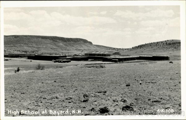 High School At Bayard New Mexico