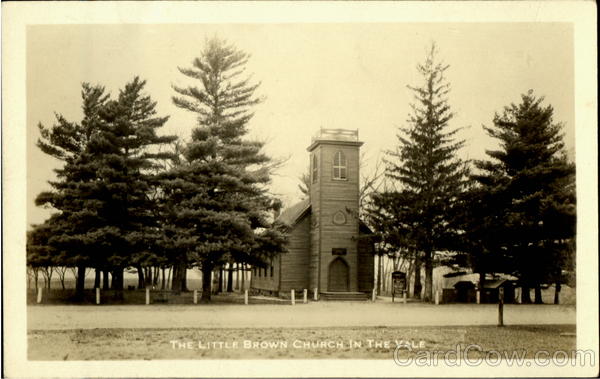 The Little Brown Church In The Vale Nashua Iowa