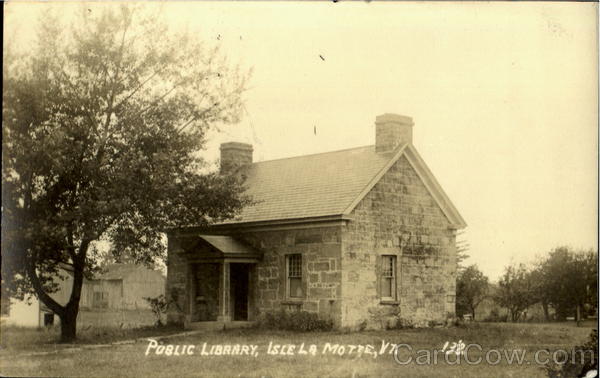 Public Library Isle La Motte Vermont