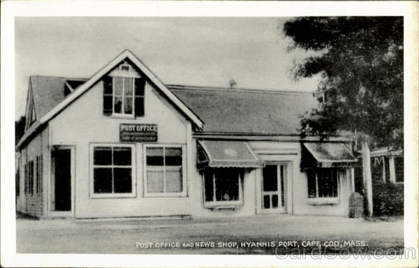 Post Office And News Shop, Hyannis Port Cape Cod Massachusetts