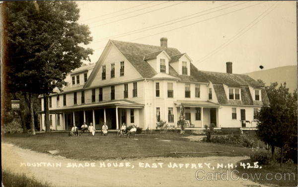 Mountain Shade House East Jaffrey New Hampshire