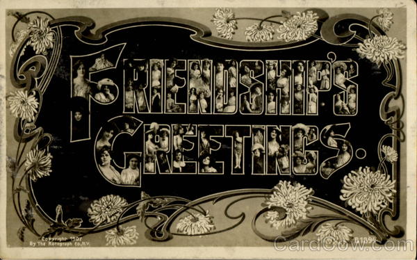 Friendship Greetings Large Letter