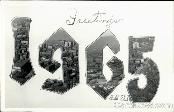Greetings 1965 Large Letter