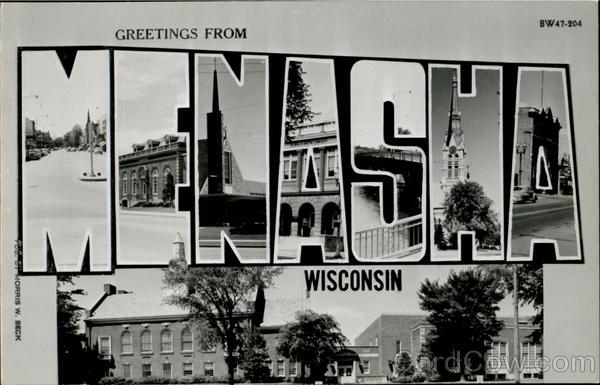 Greetings From Menasha Wisconsin