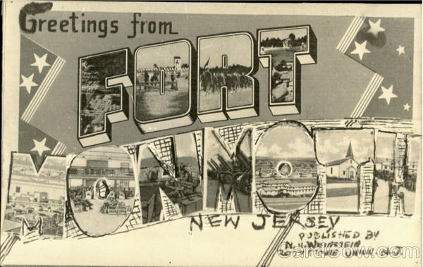 Greetings From Fort Monmoth New Jersey