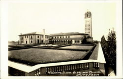 Training School Bldg. And Tower Postcard