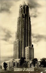 Cathedral Of Learning , University of Pittsburgh Postcard