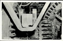 Wood Gears Old Grist Mill Postcard