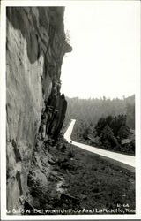 U. S. 25 W. Between Jellico And Lafollette Postcard