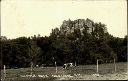 Castle Rock Fennimore, WI Postcard Postcard