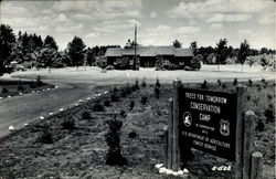 Conservation Camp Eagle River, WI Postcard Postcard