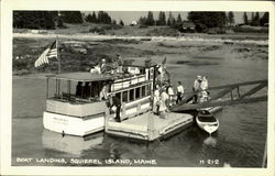 Boat Landing Postcard