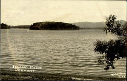 Island Pond Vermont Postcard Postcard