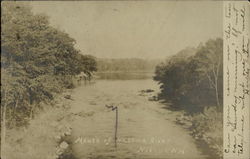 Mouth Of Nashua River Postcard