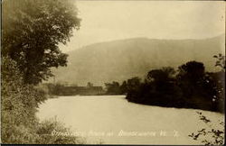 Ottaquechee River At Bridgewater Vermont Postcard Postcard