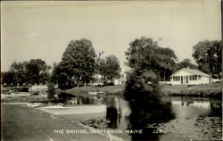 The Bridge Jefferson, ME Postcard Postcard