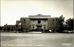 Socorro County Court House Postcard