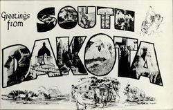 Greetings From South Dakota Postcard Postcard