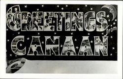 Greetings From Canaan Postcard