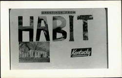 Greetings From Habit Postcard