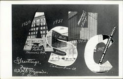 ASHC Greetings From Columbus Ohio Postcard