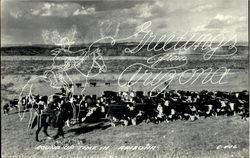 Greetings From Arizona Postcard