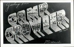 Greetings From Camp Crowder Postcard