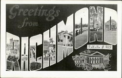 Greetings From Richmond Postcard