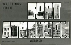 Greetings From Fort Atkinson Postcard