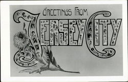 Greetings From Jersey City Postcard