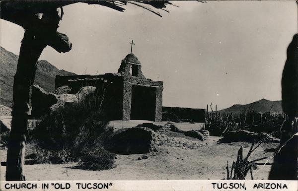 Church in Old Tucson Arizona