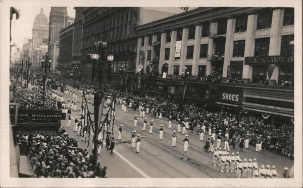 Parade along Market Street San Francisco California