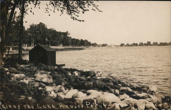 Along the Lake Rouses Point New York