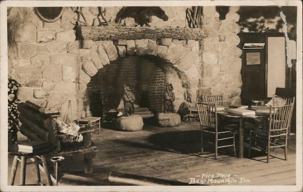 Fire Place Bear Mountain Inn Tomkins Cove New York