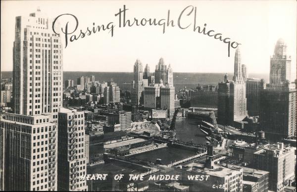 View of City Chicago Illinois