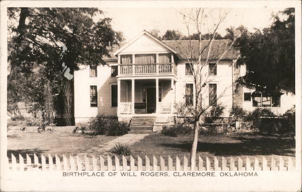 Birthplace of Will Rogers Claremore Oklahoma