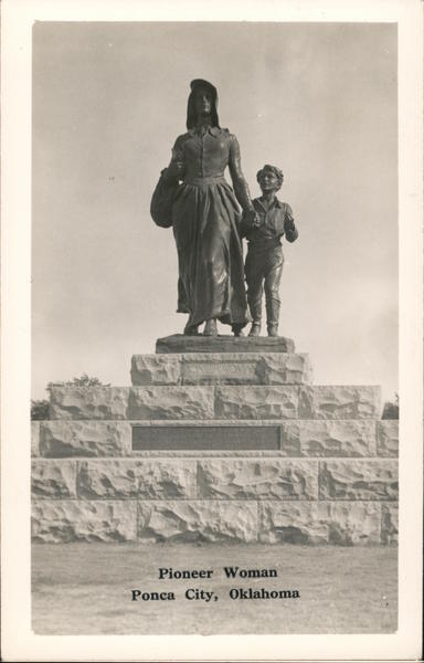 Pioneer Woman Statue Ponca City Oklahoma