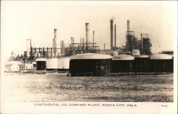 Continental Oil Company Plant Ponca City Oklahoma