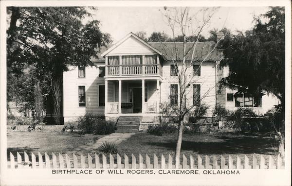 Birthplace of Will Rogers Claremore Oklahoma