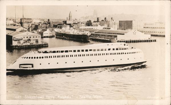 Streamlined Ferry Seattle Washington