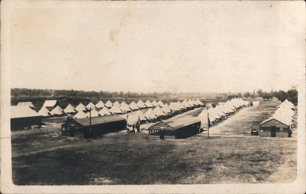 Military Camp with Tents