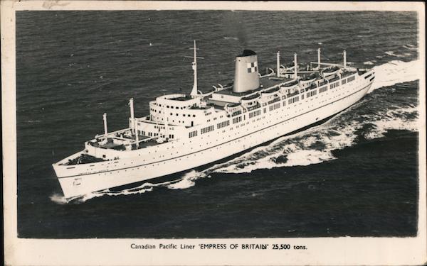 Empress of Britain, Canadian Pacific Lines Steamers