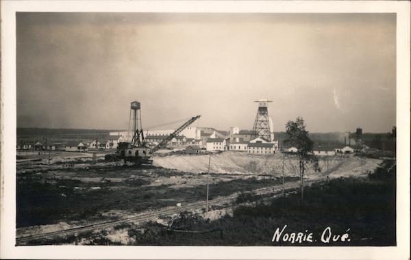 East Malartic Gold Mine Norrie QC Canada Quebec