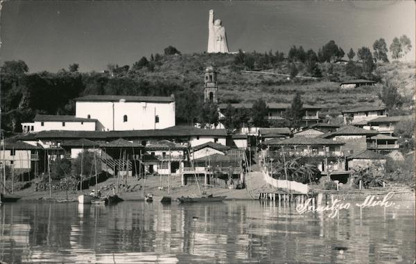 Statue of José María Morelos Janitzio MC Mexico