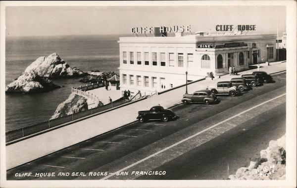 Cliff House and Seal Rocks San Francisco California